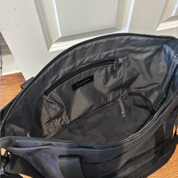 Lo & Sons Navy and Black Camouflage Tote - Picture 3 of 4